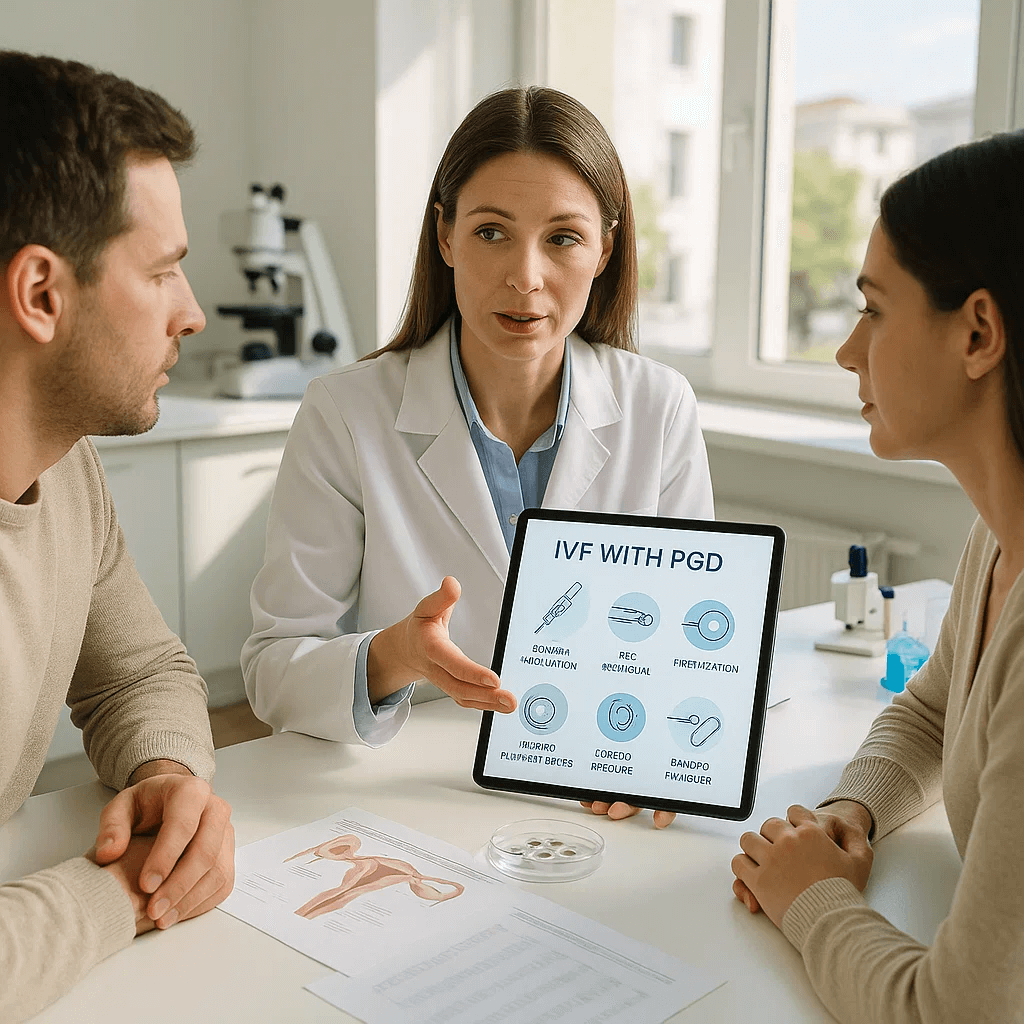 طبيبة تشرح خطوات علاج أطفال الأنابيب مع فحص PGD لزوجين في مركز متخصص بقبرص – Kind of Health